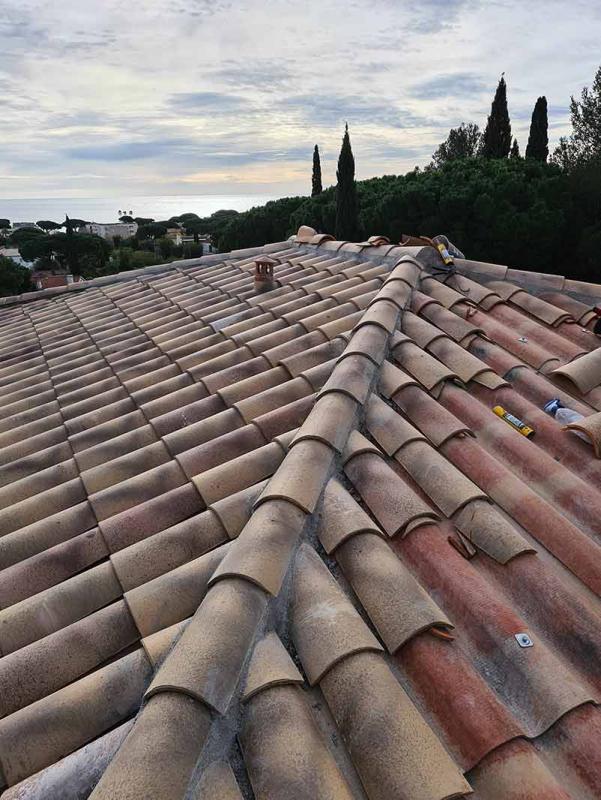 Rénovation de couverture toiture à Bormes Les Mimosas