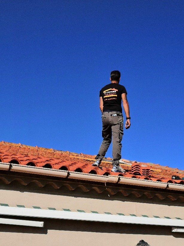 Toiture rénovée Bormes